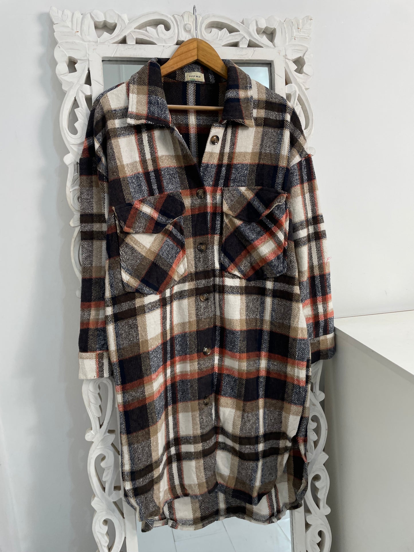 Susy Mix Super Thick Warm Shacket-Chest 44