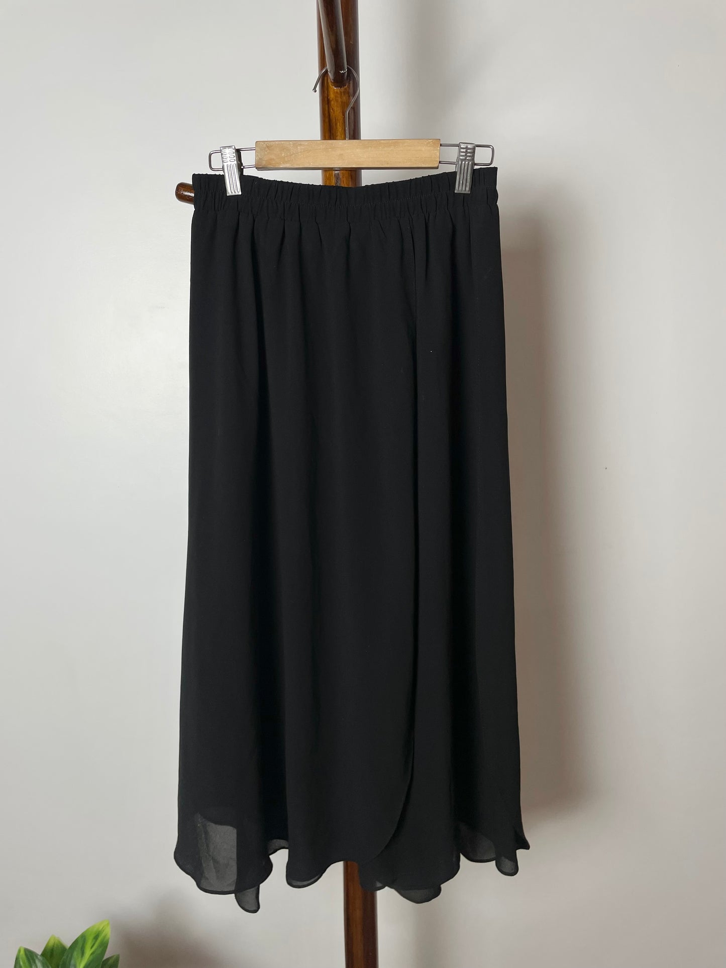 Solid Black Skirt-Waist 30 to 34