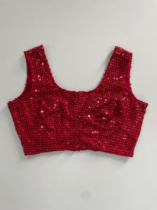 Sequin Top-Bust 38