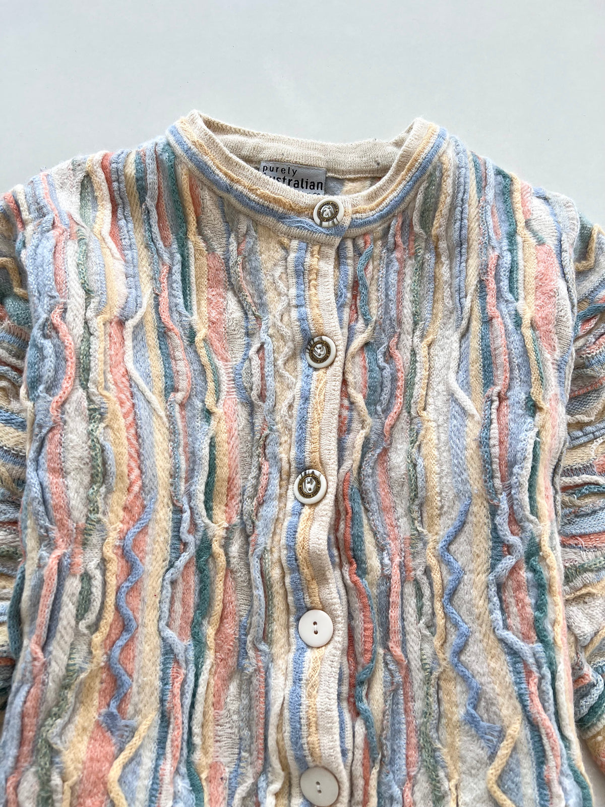 Purly Australian Pure New Wool Vintage Sweater-Bust 36