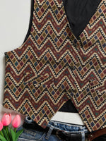 Load image into Gallery viewer, St Julian Jacquard Waistcoat-Bust 42
