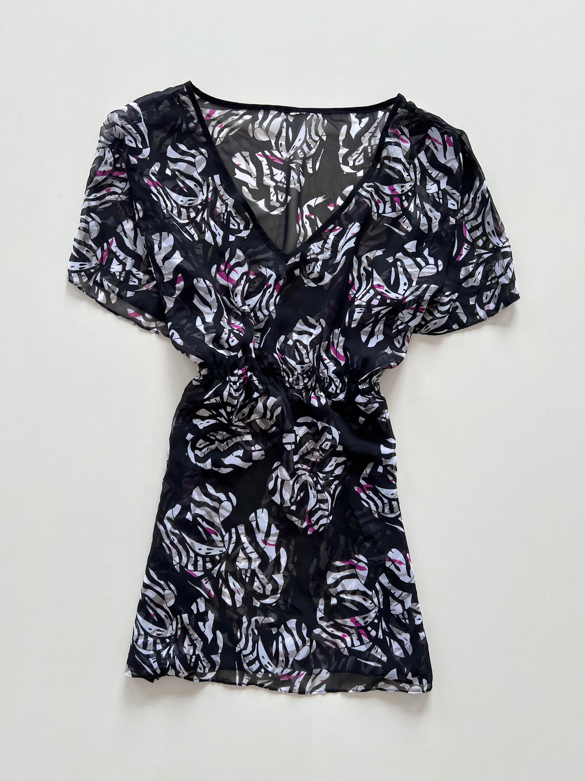 Y2k Sheer Top-Bust 48