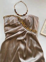 Load image into Gallery viewer, Maggie London Embellished Tube Dress-Bust 32
