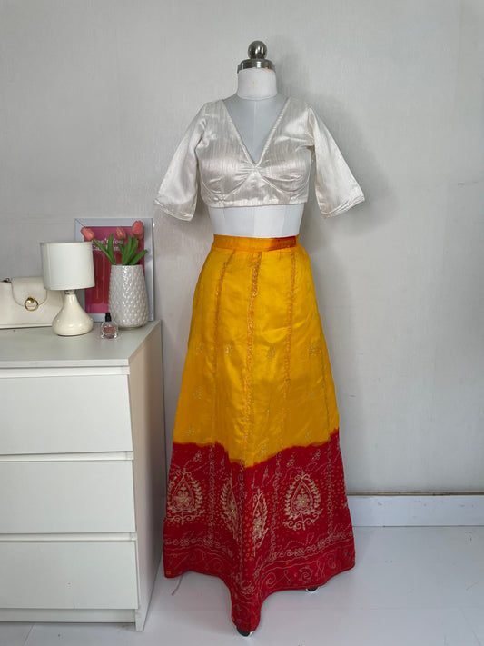 EMBROIDERED LEHENGA