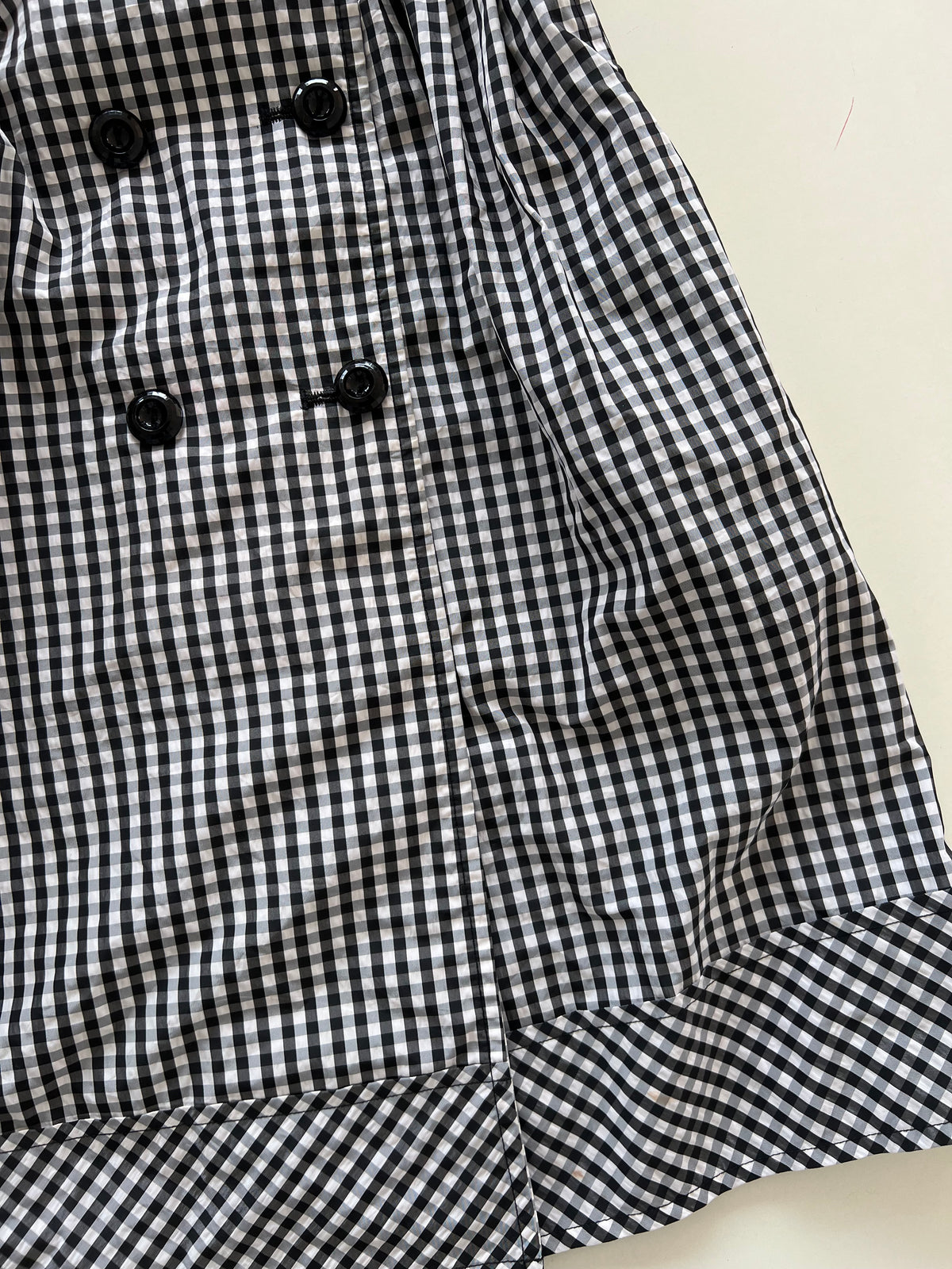 Xtnzhwo Gingham Dress-Bust 36