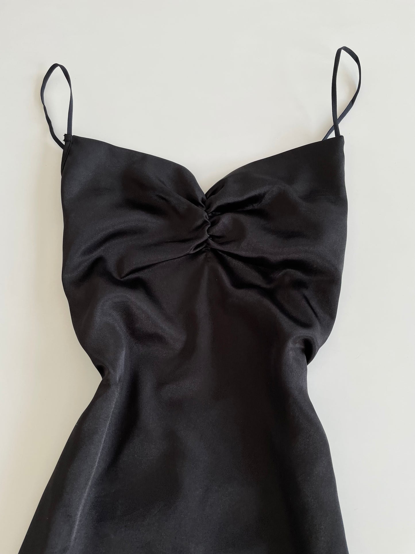 Carmel Satin slip Dress-Bust 34