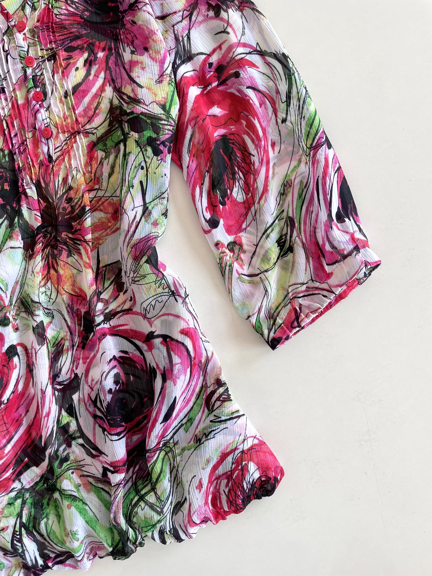Vintage Sheer Top-Bust 40