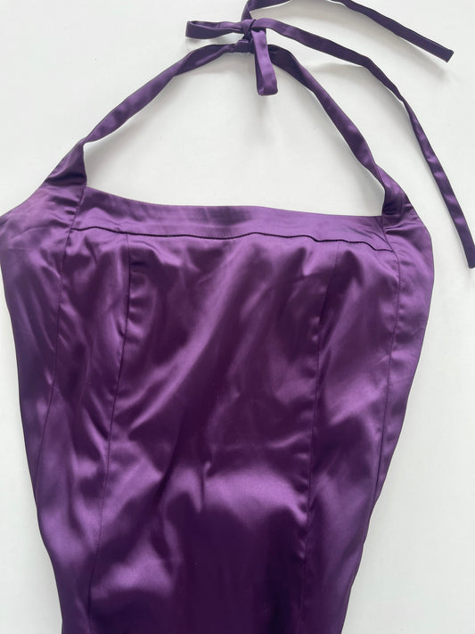 Jake’s Puple Halter Dress-Bust 34