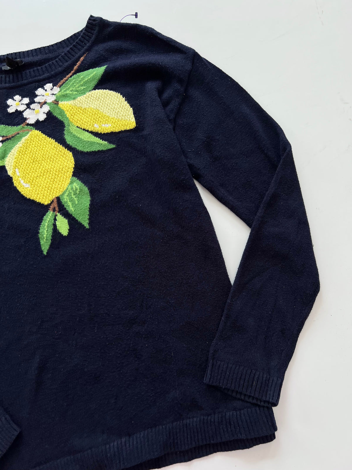 Talbots Embroidered Sweater-Bust 42