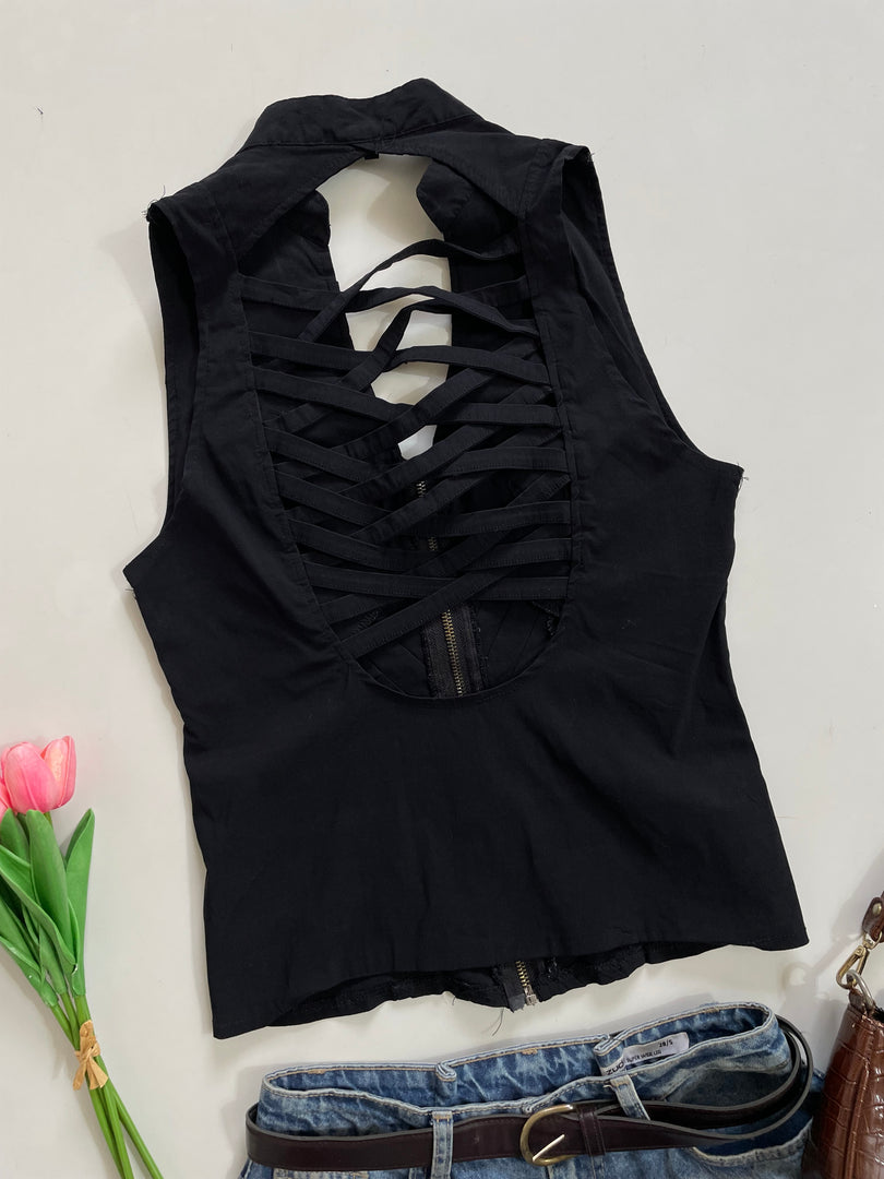 Ice Back Cutout Waistcoat - Bust 34 to 36