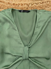 Zara Satin Top-Bust 34