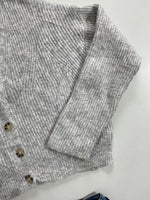 Load image into Gallery viewer, Primark Soft Grey Baggy Cardigan-Bust 46
