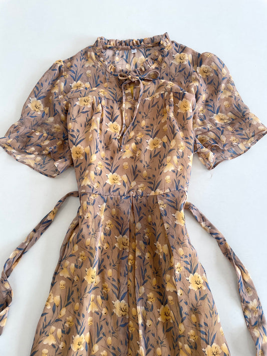 Vintage Korean Dress-Bust 38