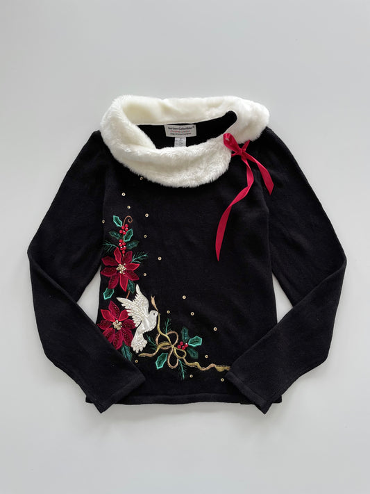 Heirloom Collectibles Embroidered Sweater-Bust 42