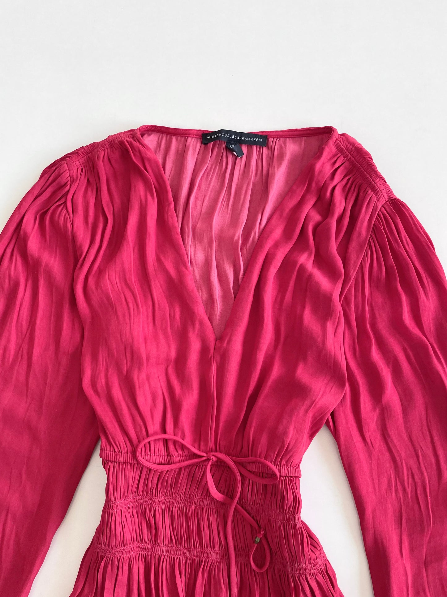 White House Satin Top-Bust 38