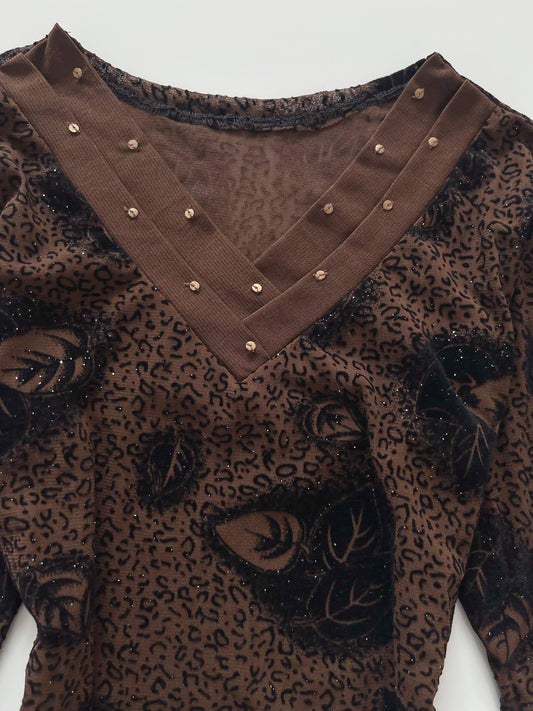 Midnight Vintage Top-Bust 36 to 38