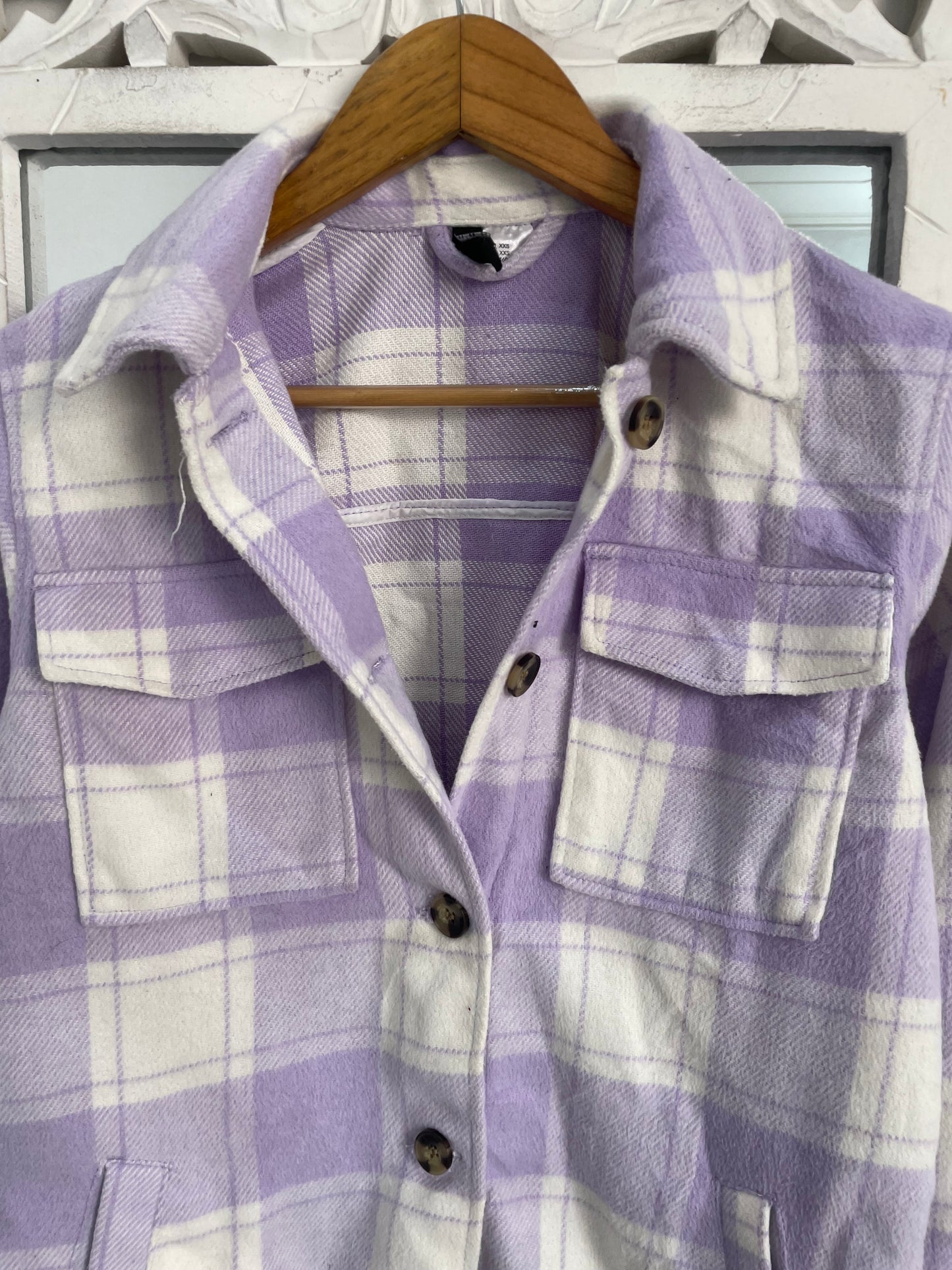 H&m Super Thick Warm Shacket-Chest 38 (XXS)