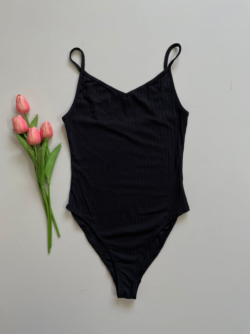 ARDENE BLACK BODYSUIT - BUST 30 TO 32