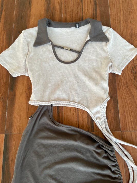 Cutout Dress-Bust 36