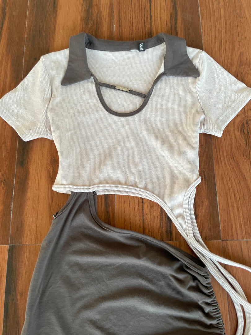 Cutout Dress-Bust 36