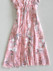 Baby Pink Korean Dress -Bust 34