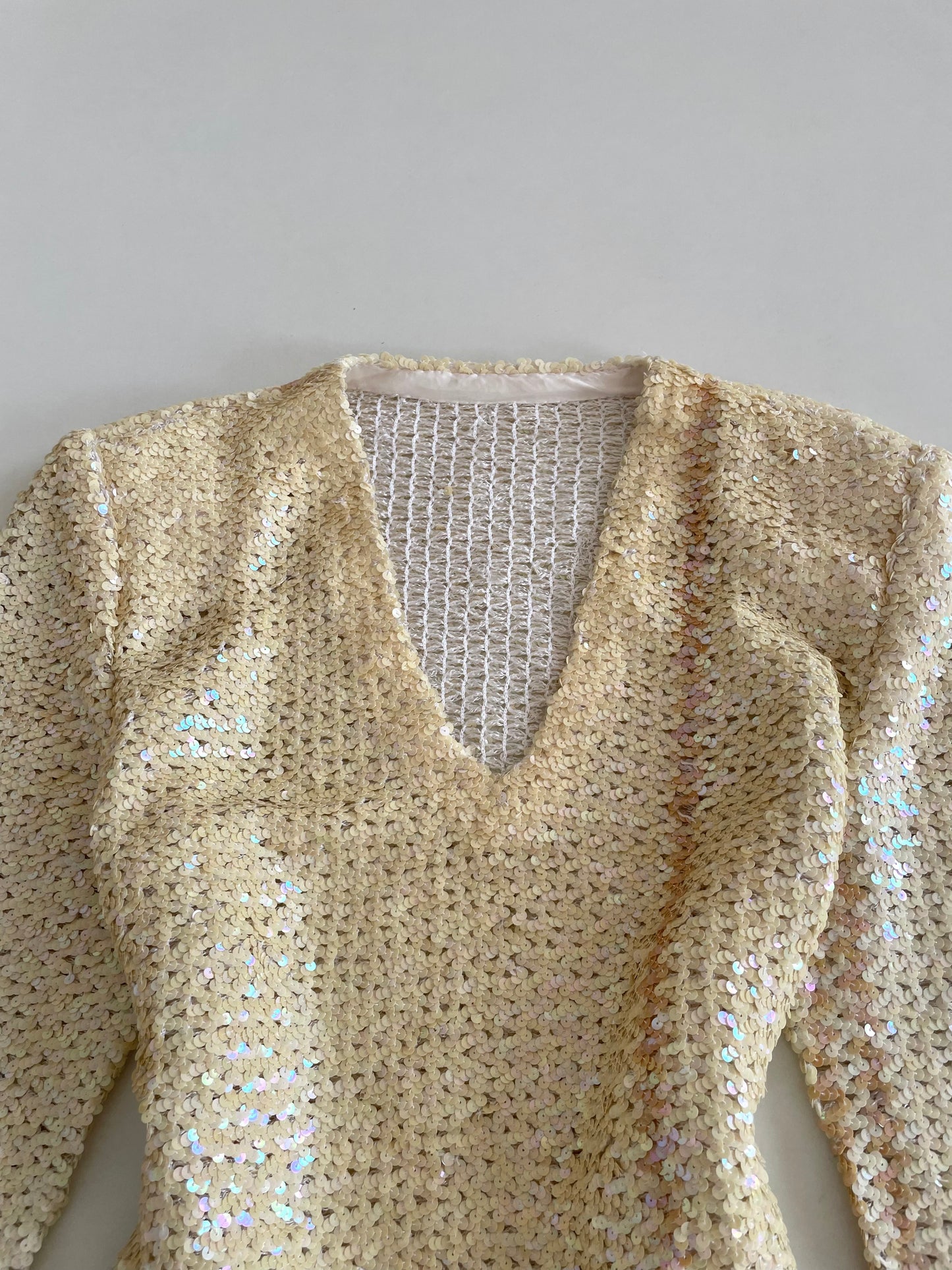 Vintage Sequin Top-Bust 40 to 42