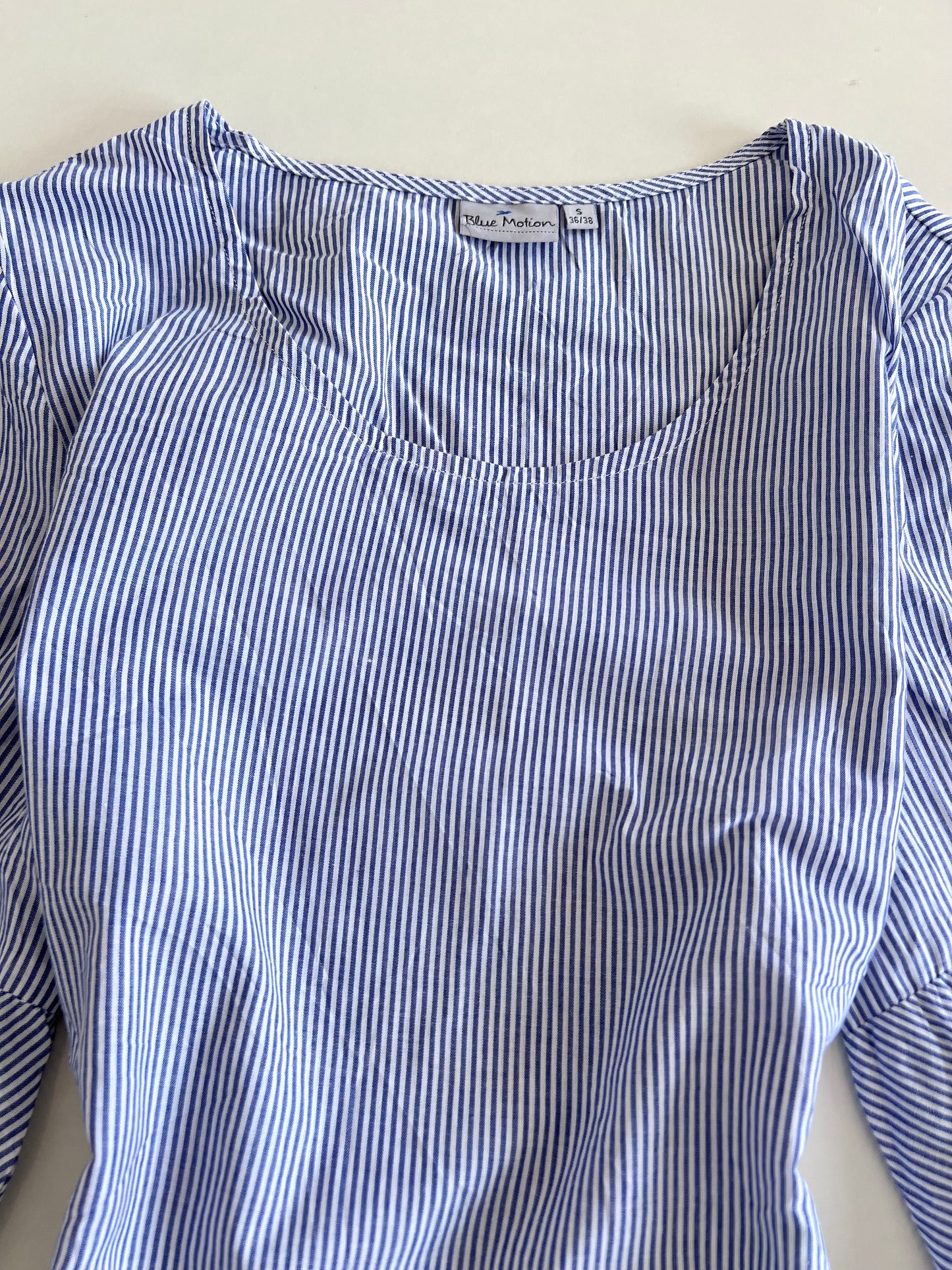 Blue Motion Cotton Top-Bust 40
