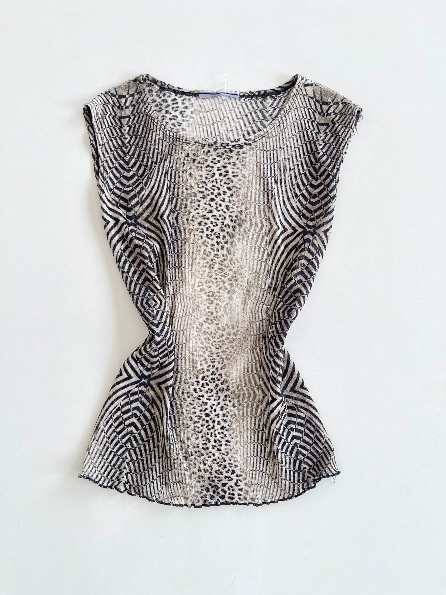 Vintage Sheer Top-Bust 38 to 40