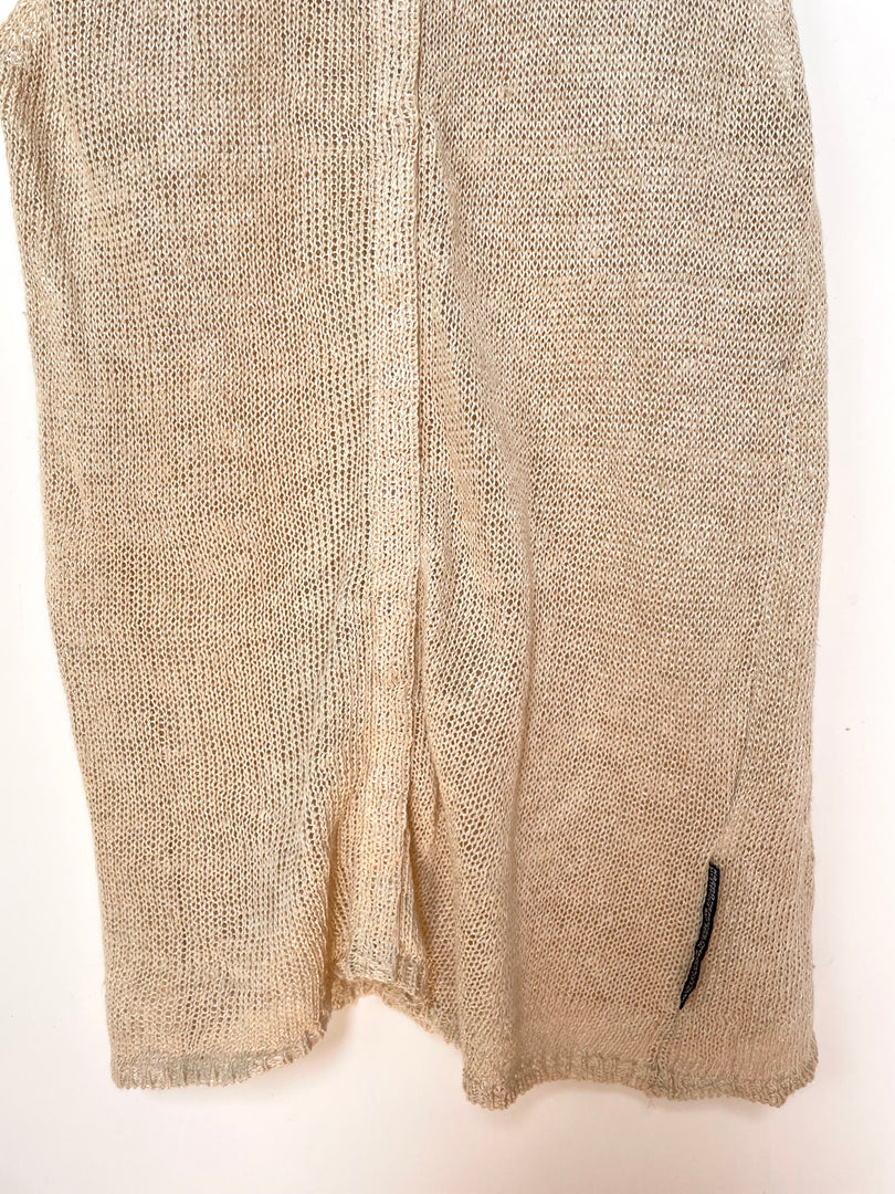 Crochet Sheer Top-Bust 34 to 36