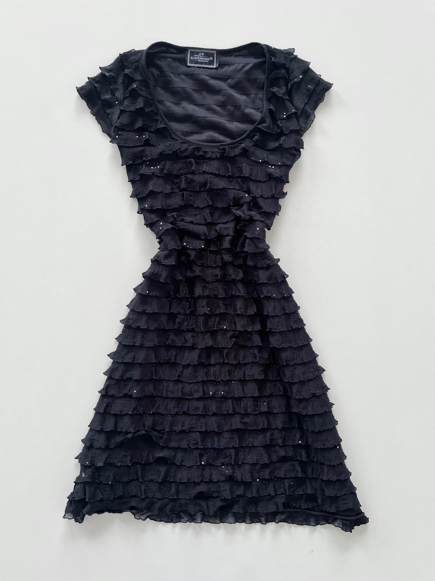 Clockhouse Ruffle Dress-Bust 36 to 38