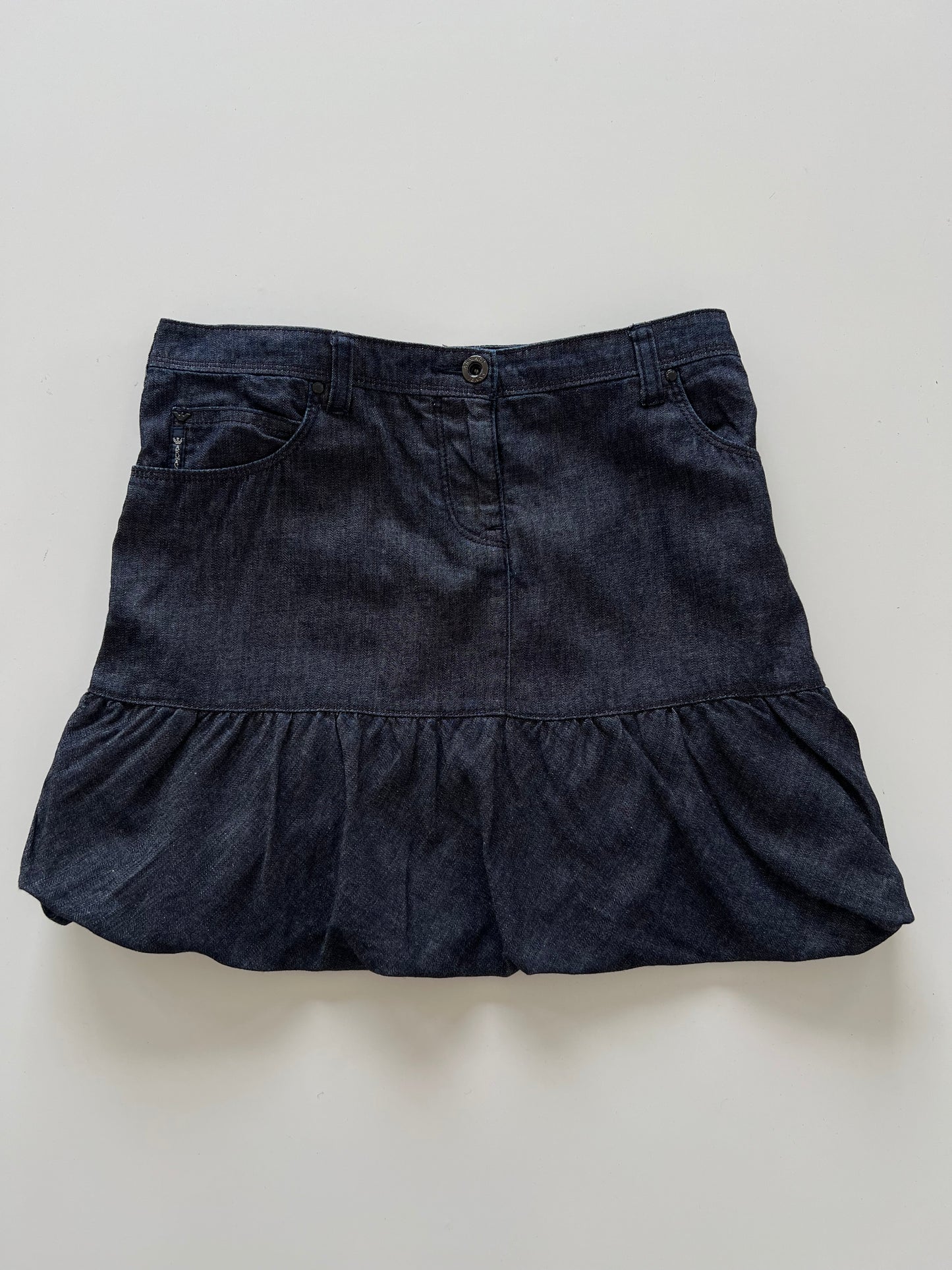 Armani Jeans Vintage Denim Skirt-Waist 36