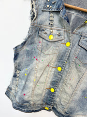 Aibeier Denim Vest-Bust 34