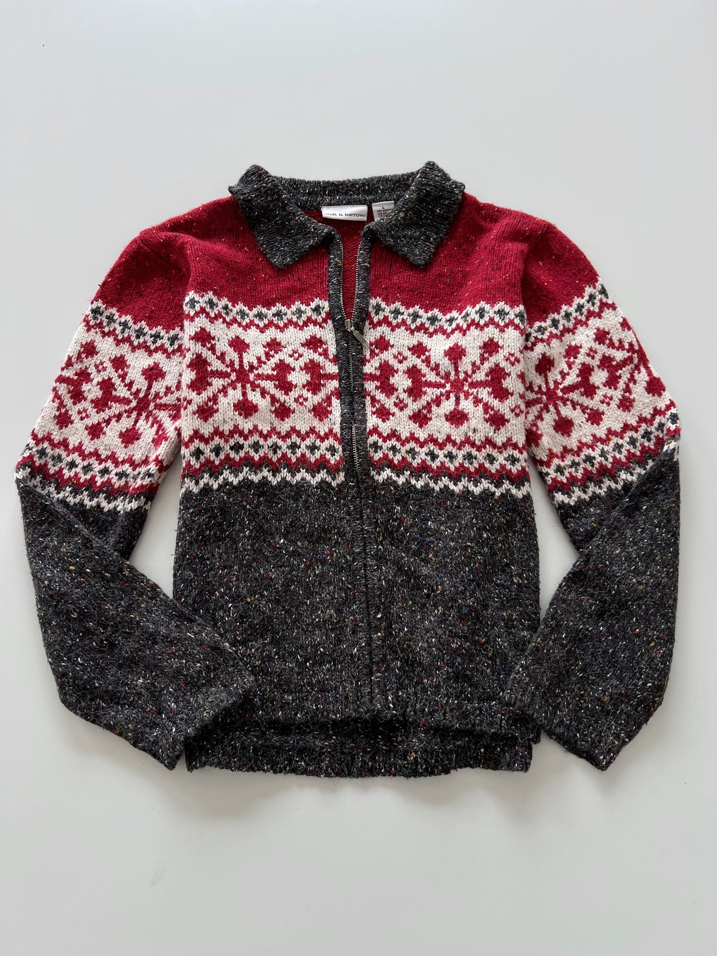 Croft&Barrow Embroidered Zipper -Bust 42