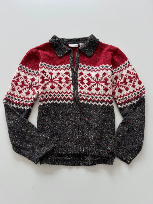 Croft&Barrow Embroidered Zipper -Bust 42