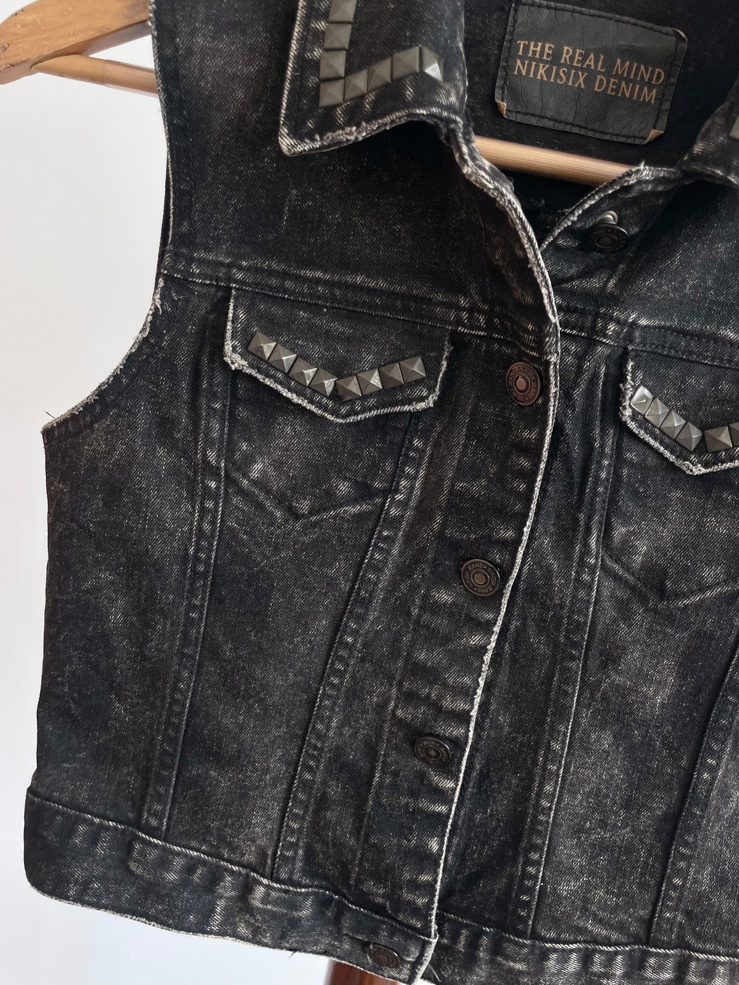 Denim Vest-Chest 30