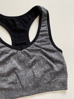 Load image into Gallery viewer, FOSSIL GREY SPORTS BRA - BUST 26 TO 30
