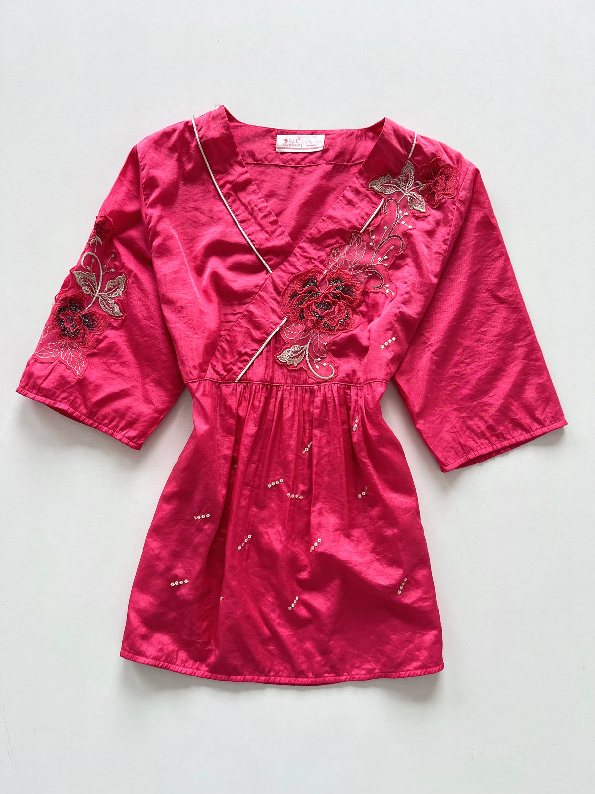 Chuan Zee Tqnq Embroidered Top-Bust 40