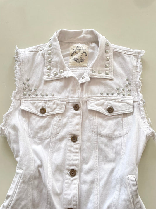 Leshop Denim Vest-Chest 38
