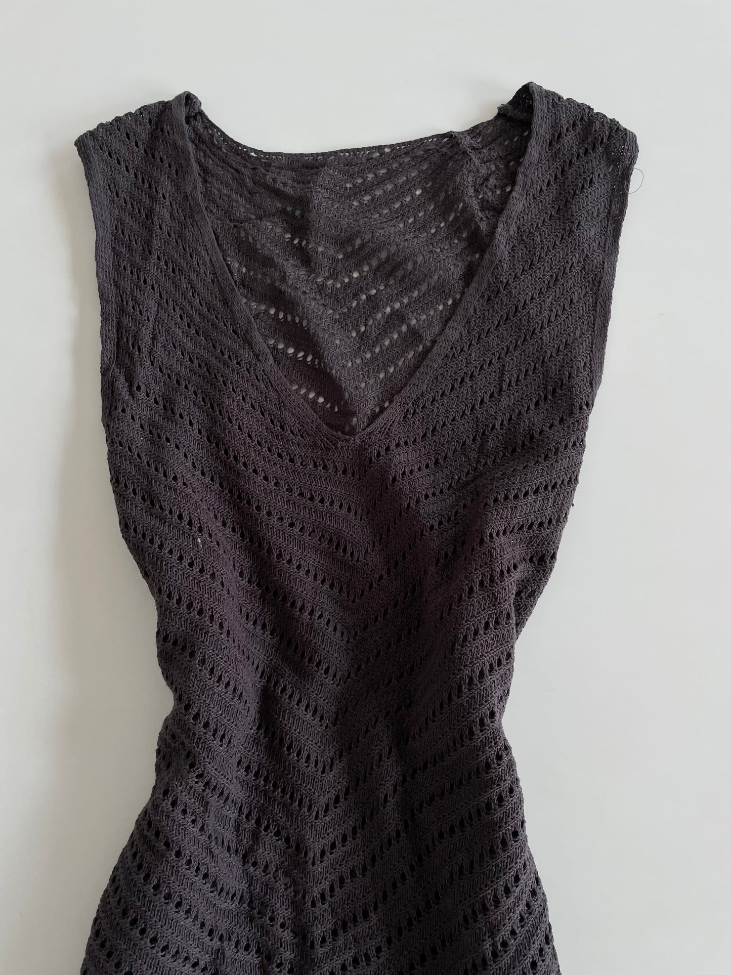 Sheer Crochet Top- Bust 40 to 42