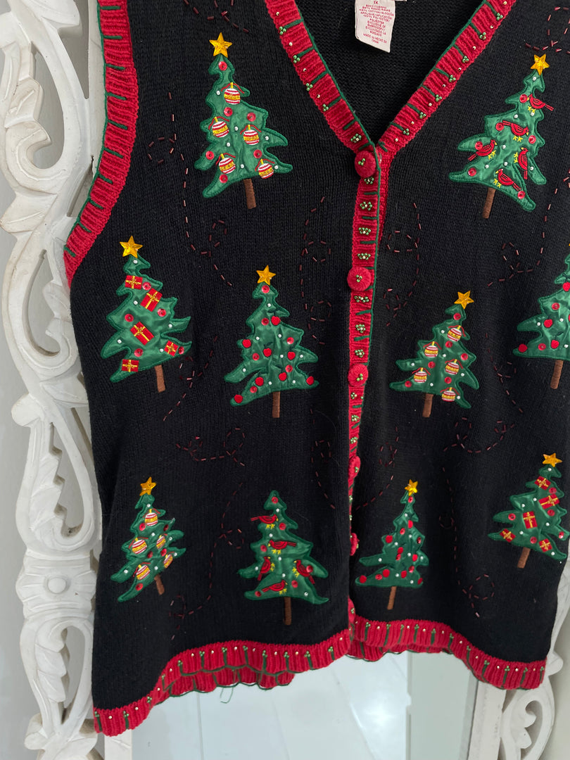 Christmas Sweater Vest-Bust 46