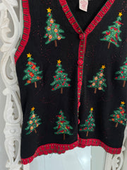 Christmas Sweater Vest-Bust 46