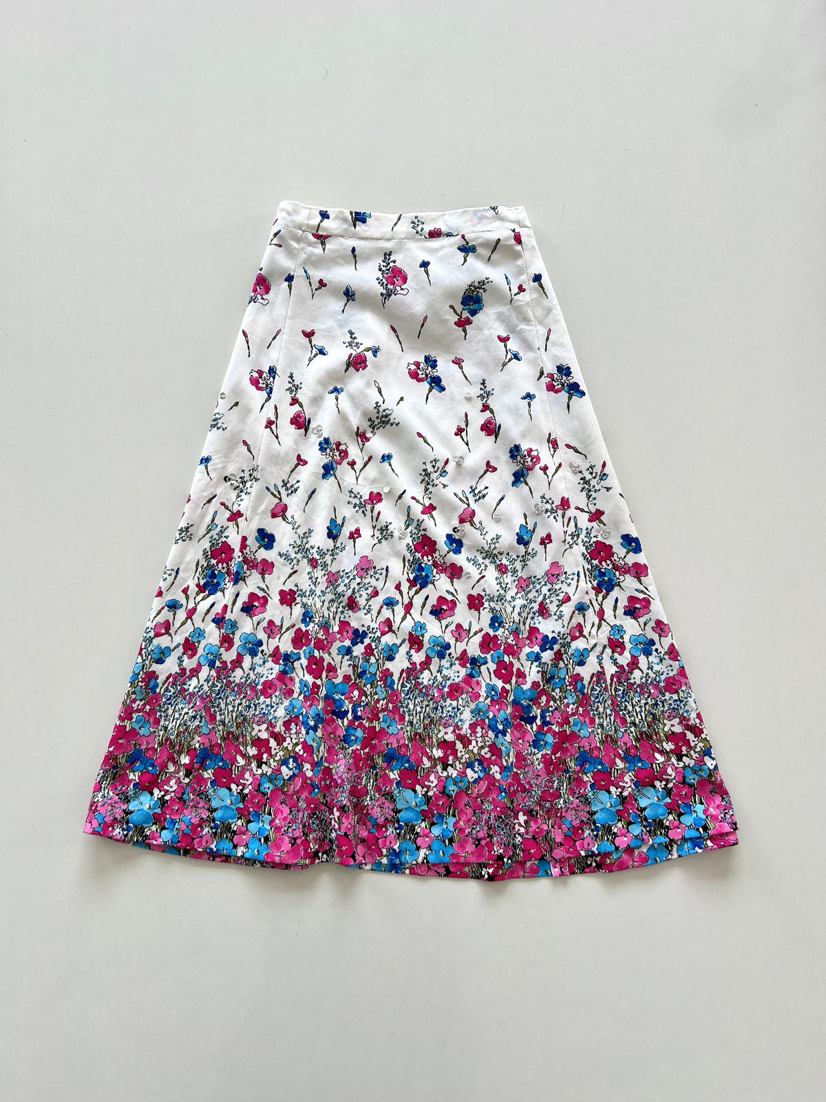 Vintage Floral Skirt-Waist 40