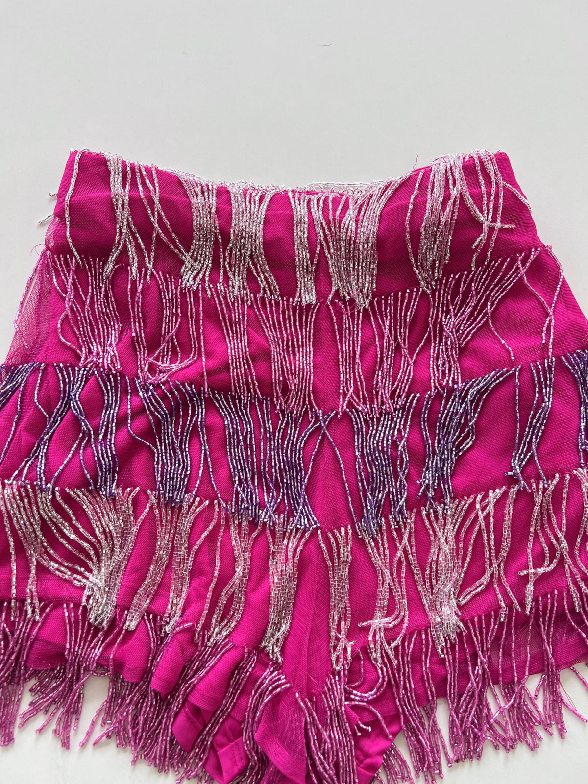 Asos Heavily Embroidered Fringe Shorts-Waist 34 to 36