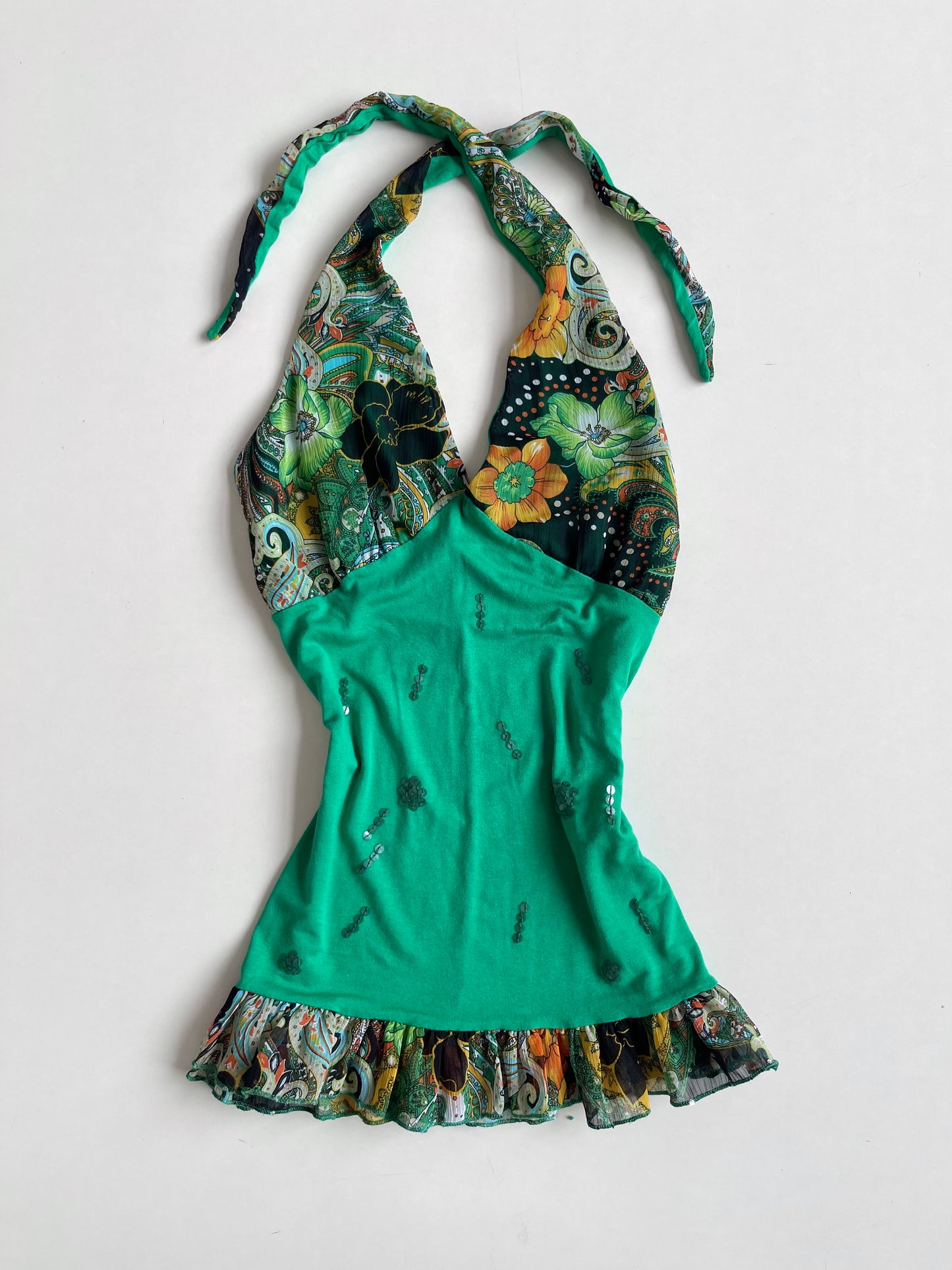 Halter Neck Vintage Top-Bust 30 to 32