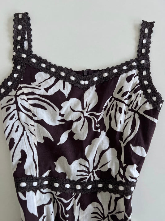 Y2k Cotton Dress-Bust 36