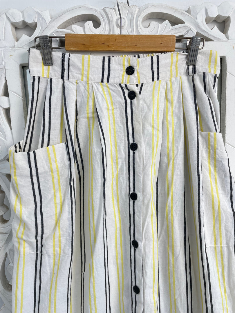 Linen Skirt-Waist 28 to 32