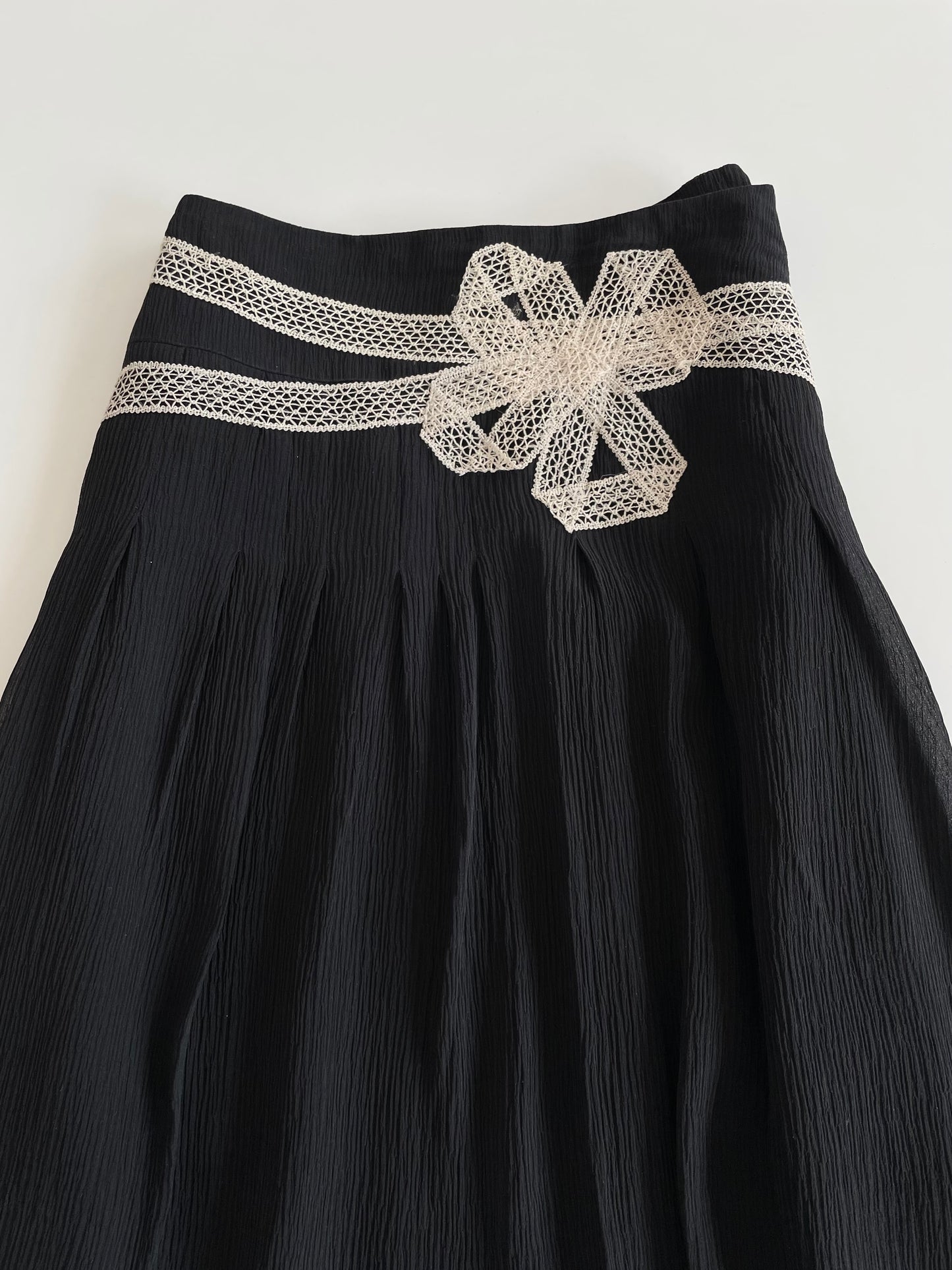 Elfee Pure Silk Skirt-Waist 28