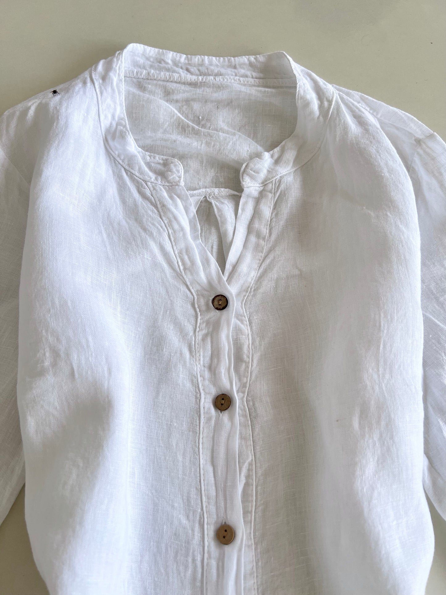 Milky White Shirt-Bust 38