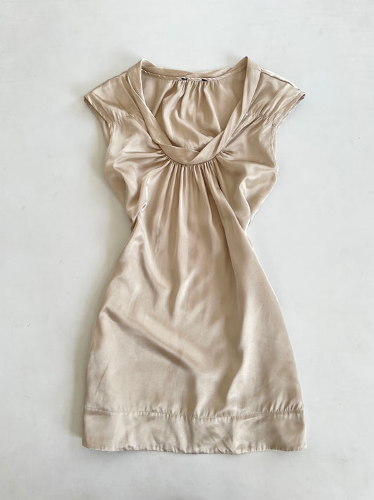 Satin Vintage Top-Bust 42