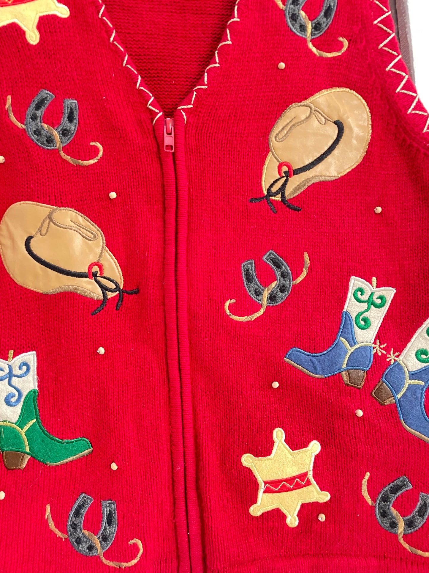 Tiara Sweater Vest-Bust 36